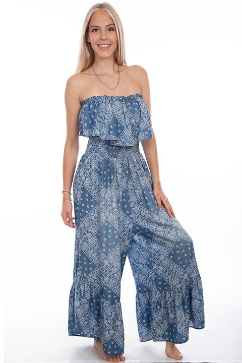 Scully: Women's Bandana Jumpsuit