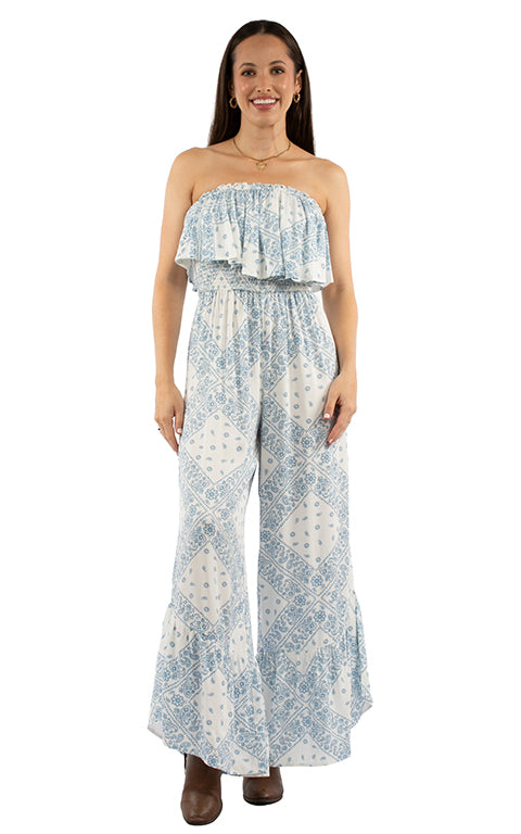 Scully: Women's Bandana Jumpsuit
