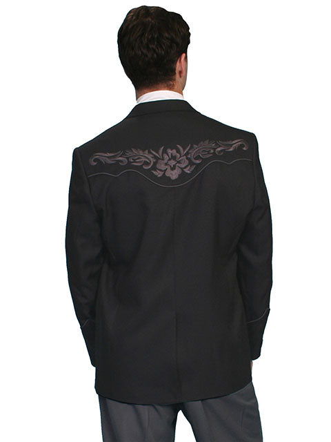 SCULLY- Men's Blazer With Rose Embroidery (SO MANY COLORS)