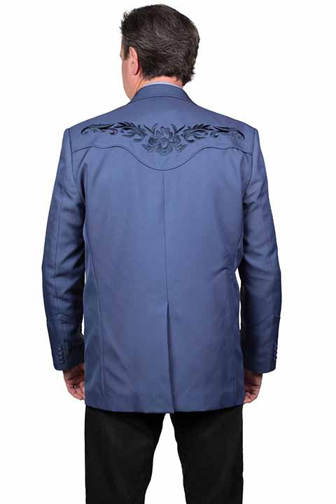 SCULLY- Men's Blazer With Rose Embroidery (SO MANY COLORS)