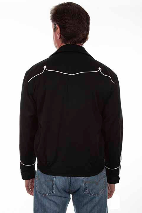 SCULLY- Men's Bomber-Style Rope Piping Jacket