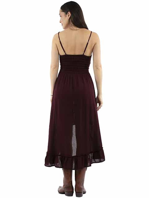 SCULLY- Women's High-Low Flowy Sun Dress