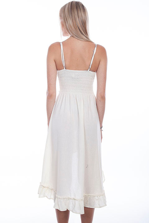 SCULLY- Women's High-Low Flowy Sun Dress
