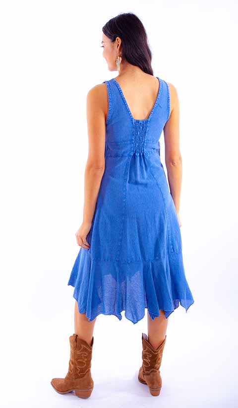 SCULLY- Women's Embroidered Ruffle Dancing Dress