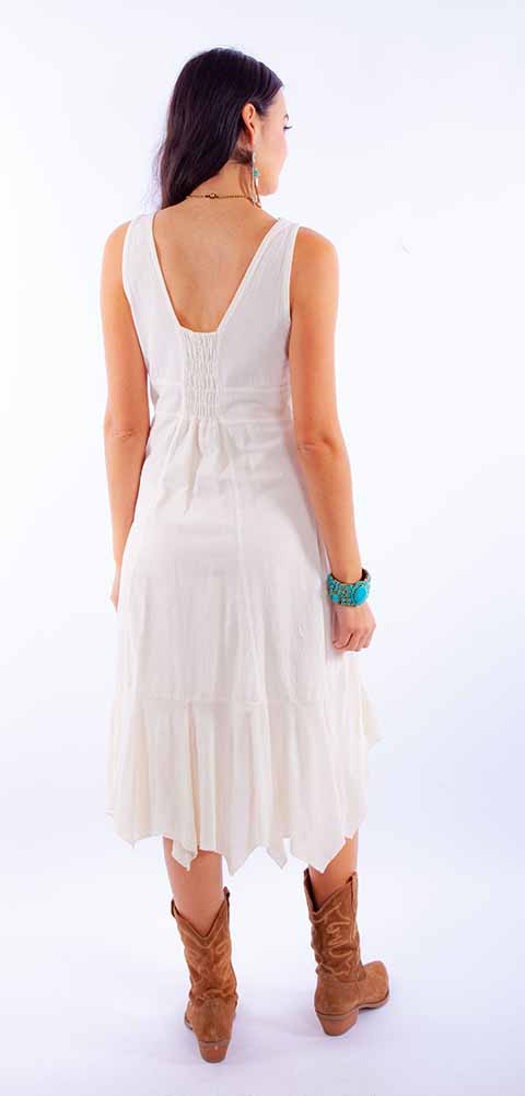 SCULLY- Women's Embroidered Ruffle Dancing Dress