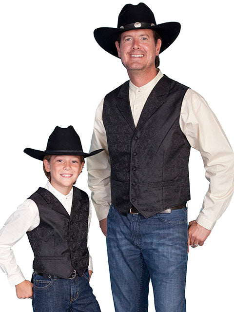 SCULLY Kids- Paisley Dress Vest