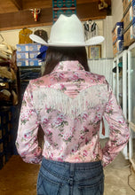 Load image into Gallery viewer, Scully: Sweet Roses Satin Button Down