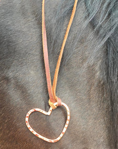 Copper Heart Necklace