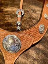 Load image into Gallery viewer, Valkarie Equine Breast Collar: Natural Vaquero