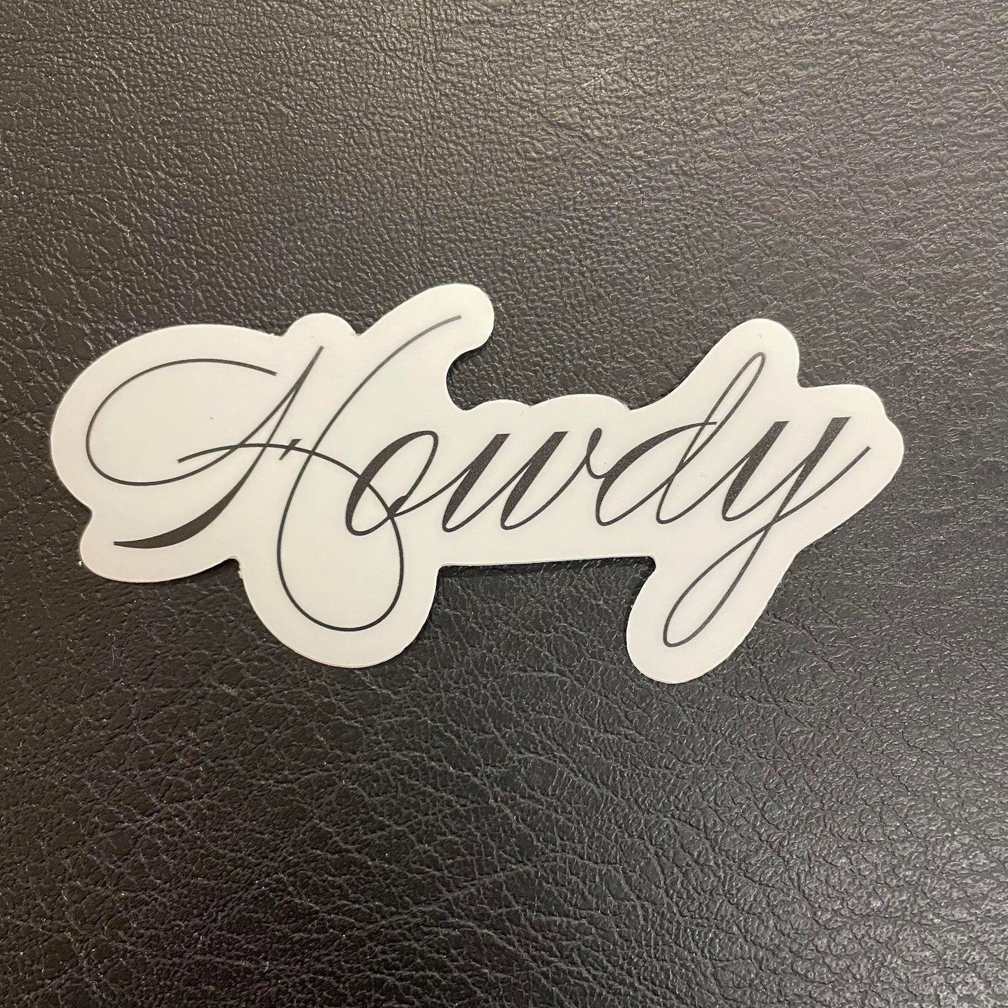 Howdy Decal Sticker
