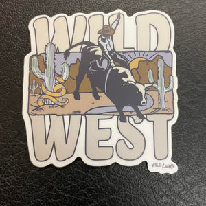 Wild West Decal Sticker