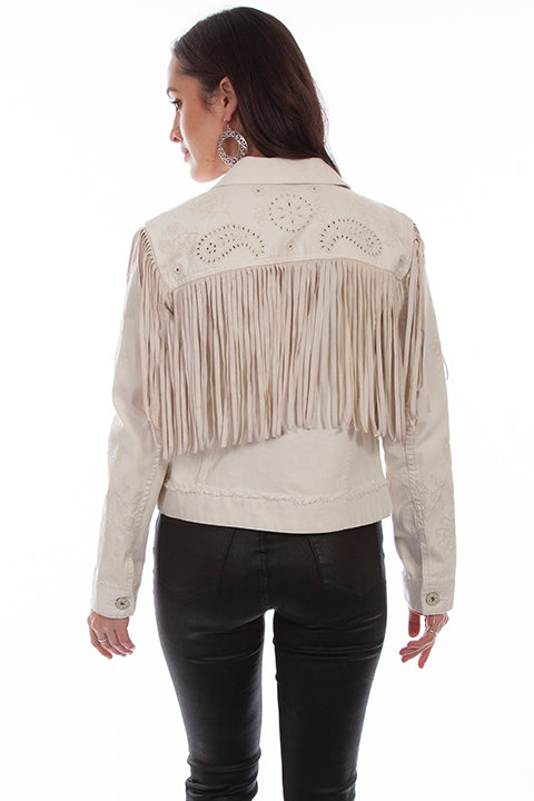 Scully: Honey Creek Fringed Senorita Jean Jacket