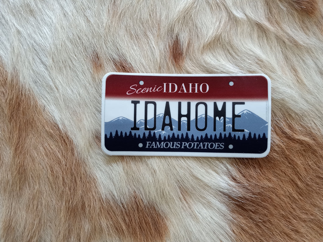 IDAHOME Idaho Licence Plate Decal Sticker