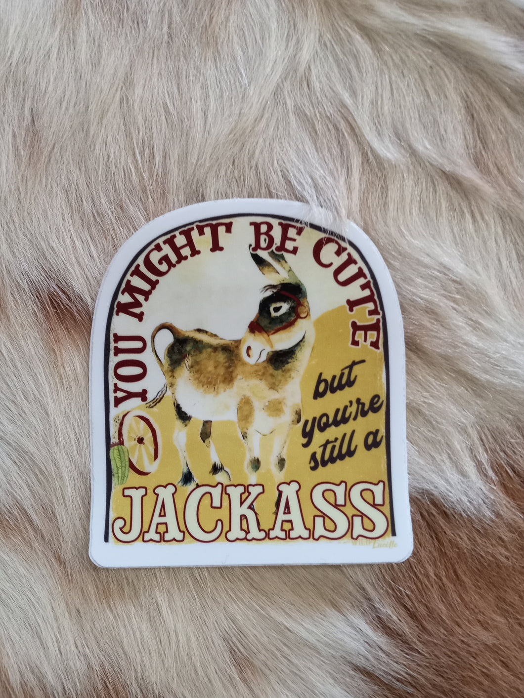 Still a Jack's Ass Decal Sticker