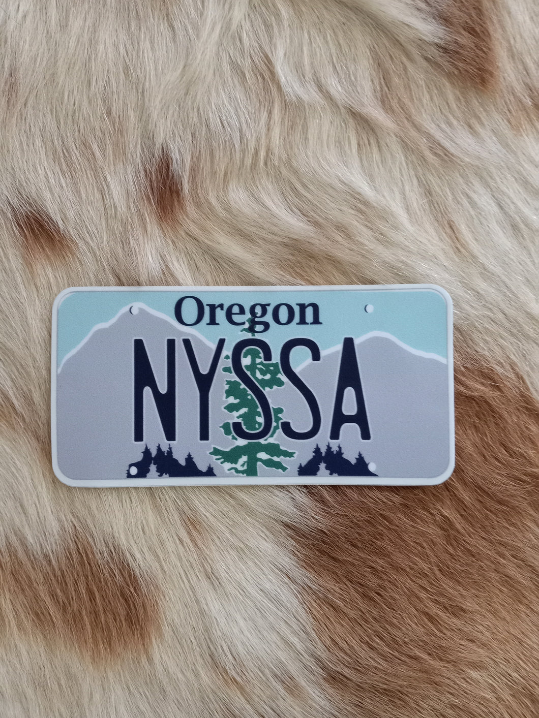 Nyssa, Oregon Licence Plate Decal Sticker