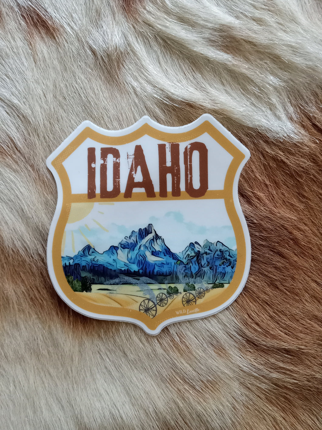 Idaho Highway Sign Decal Sticker