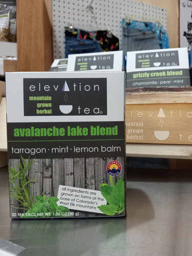 Elevation Mountain Grown Herbal Tea Company: Avalanche Lake Blend