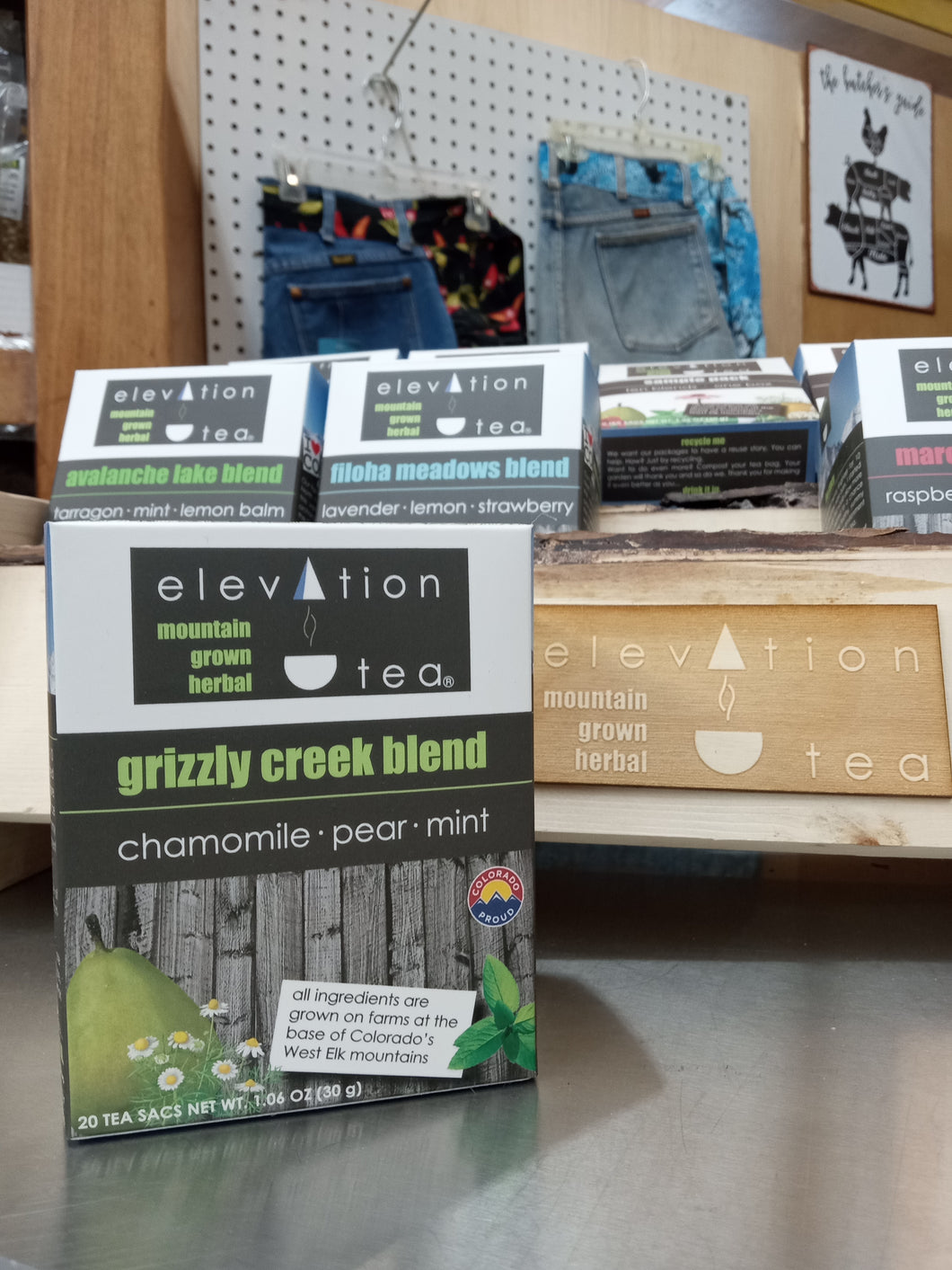 Elevation Mountain Grown Herbal Tea Company: Grizzly Creek Blend