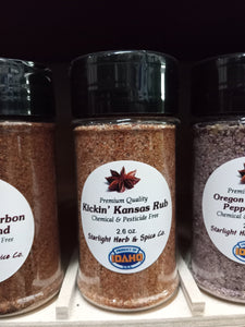 Starlight Herbs: Kickin' Kansas Rub
