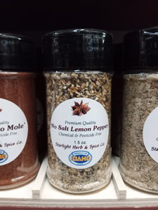Starlight Herbs: No Salt Lemon Pepper
