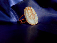 Load image into Gallery viewer, Copper and  Moss Agate Cuff