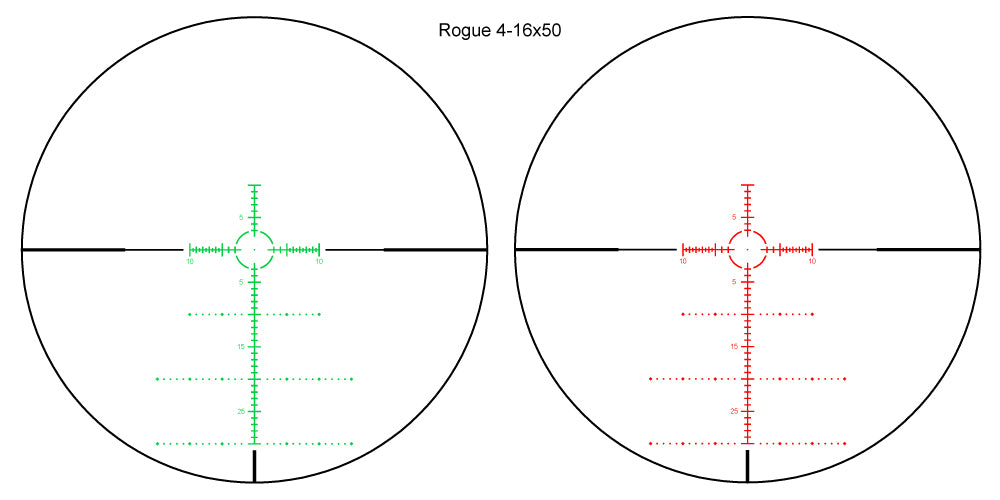 Shepherd Rogue  Scope 4-16x50 With Rings