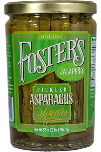 Fosters Pickled Asparagus: Jalapeno