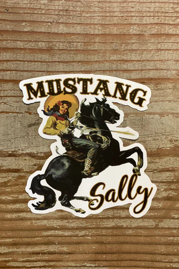 Rodeo Quincy Sticker: Mustang Sally