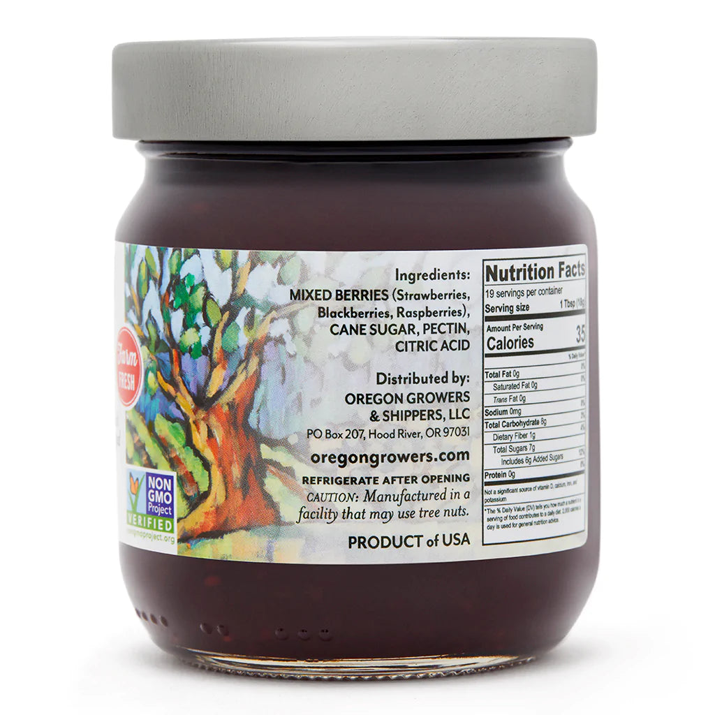 Triple Berry Jam Spread