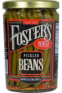 Foster's Pickled Green Beans: Red Pepper