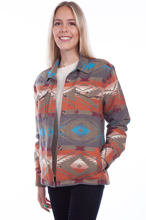 Scully: Honey Creek Aztec Shacket